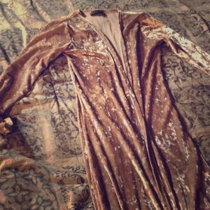 Champagne Crazy Train Duster